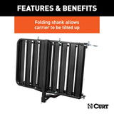 CURT Trailer Hitch Cargo Carrier With Ramp (MPN: 18112)