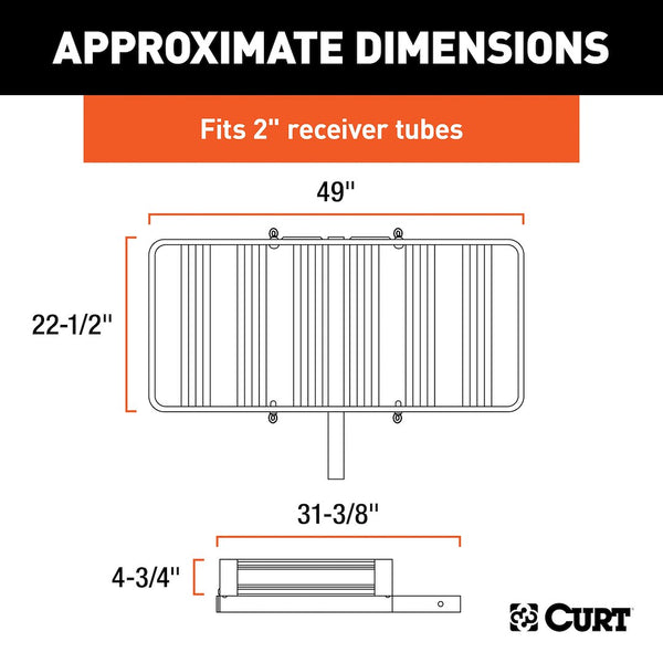 CURT Aluminum Cargo Carrier (MPN: 18113)