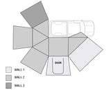 Overland Vehicle Systems Awning Extension Panel (MPN: 18149909)