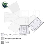Overland Vehicle Systems Nomadic 270 Awning Side Wall (MPN: 18129910)