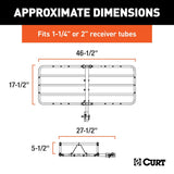 CURT Trailer Hitch Cargo Carrier (MPN: 18145)