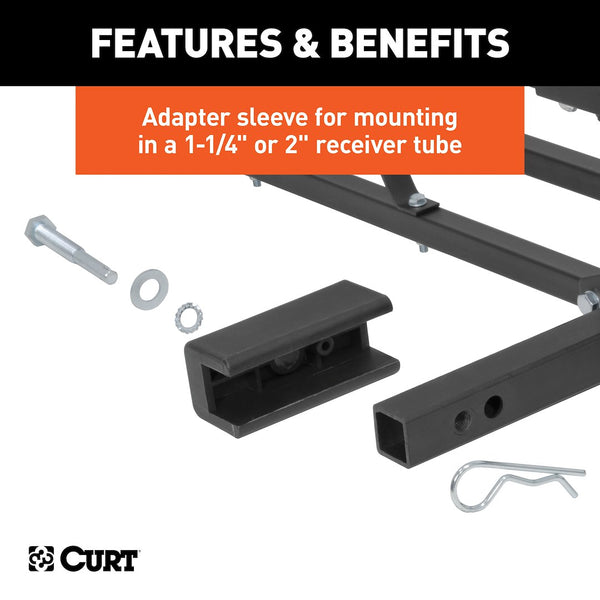 CURT Trailer Hitch Cargo Carrier (MPN: 18145)