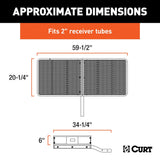 CURT Trailer Hitch Cargo Carrier (MPN: 18150)