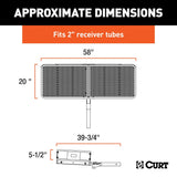 CURT Trailer Hitch Cargo Carrier (MPN: 18151)