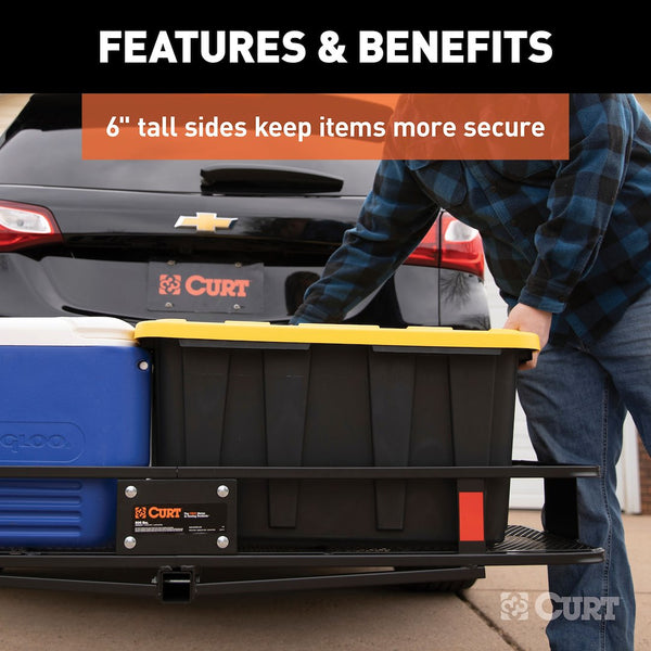 CURT Trailer Hitch Cargo Carrier (MPN: 18151)
