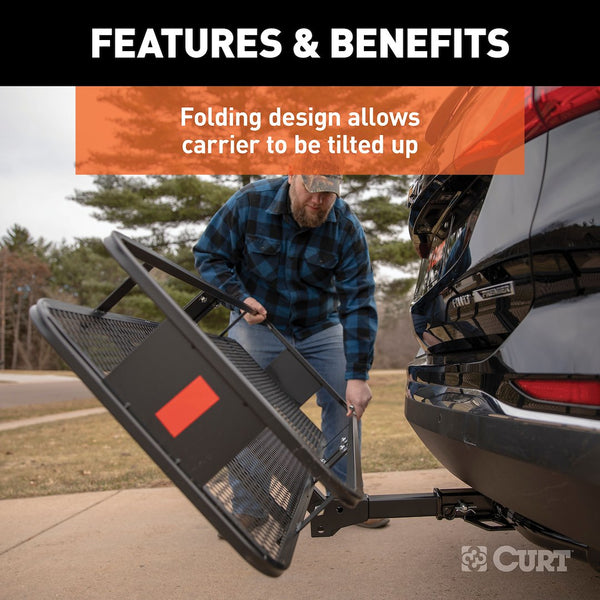 CURT Trailer Hitch Cargo Carrier (MPN: 18151)
