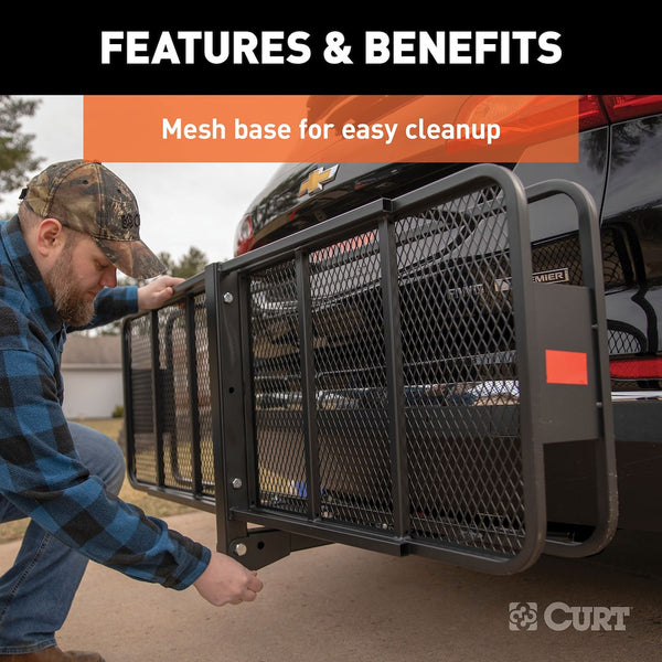 CURT Trailer Hitch Cargo Carrier (MPN: 18151)
