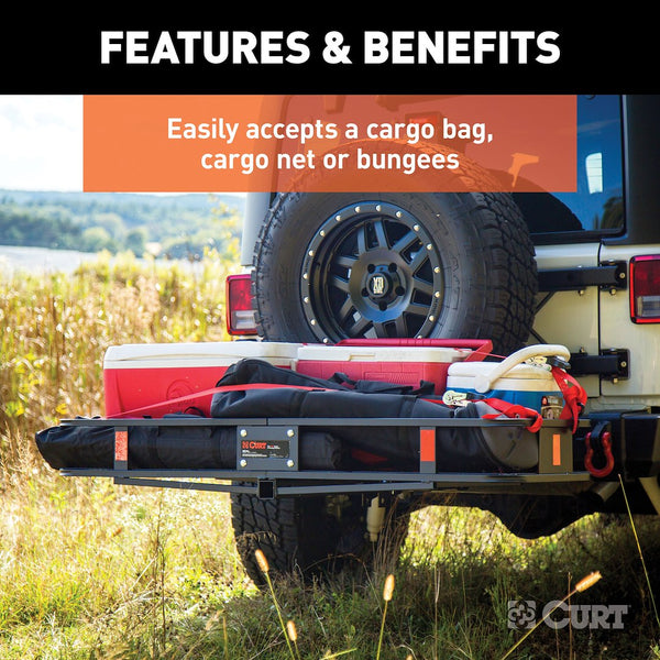 CURT Trailer Hitch Cargo Carrier (MPN: 18151)