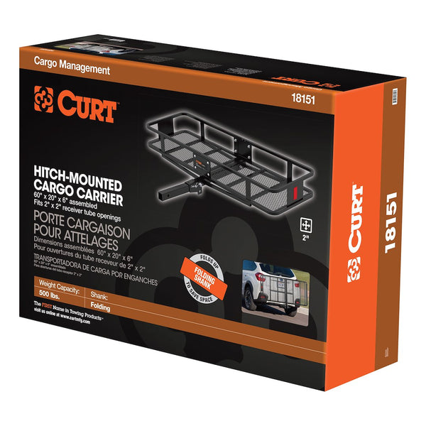 CURT Trailer Hitch Cargo Carrier (MPN: 18151)
