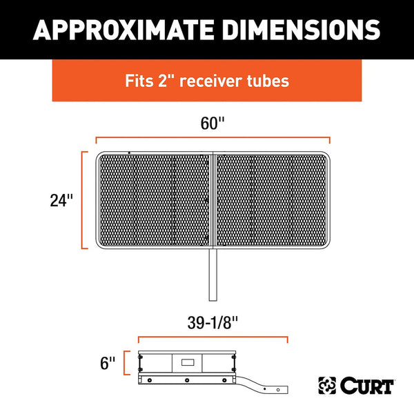 CURT Trailer Hitch Cargo Carrier (MPN: 18152)