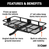 CURT Trailer Hitch Cargo Carrier (MPN: 18152)