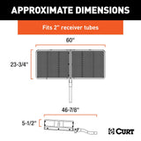 CURT Trailer Hitch Cargo Carrier (MPN: 18153)
