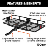 CURT Trailer Hitch Cargo Carrier (MPN: 18153)
