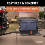 CURT Trailer Hitch Cargo Carrier (MPN: 18153)