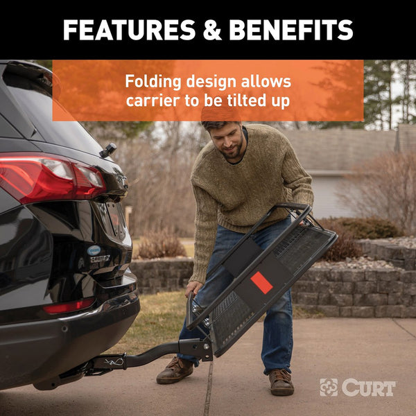 CURT Trailer Hitch Cargo Carrier (MPN: 18153)