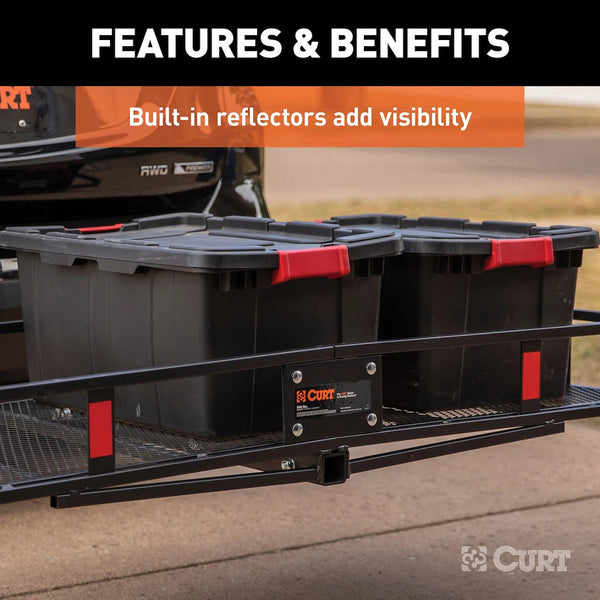 CURT Trailer Hitch Cargo Carrier (MPN: 18153)