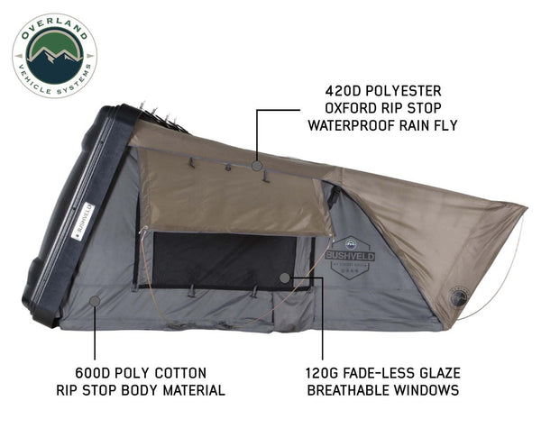 Overland Vehicle Systems Bushveld II Roof Top Tent (MPN: 18189901)