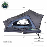 Overland Vehicle Systems XD Sherpa Roof Top Tent (MPN: 18209905)