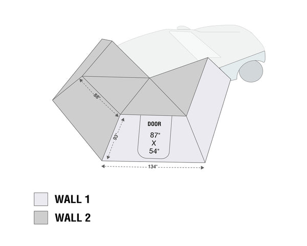 Overland Vehicle Systems Awning Extension Panel (MPN: 18229909)
