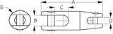Sea Dog Anchor Rode Swivel (MPN: 182608-1)