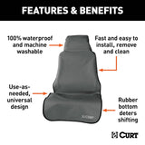 CURT Seat Defender Bucket Style Seat Cover (MPN: 18500)