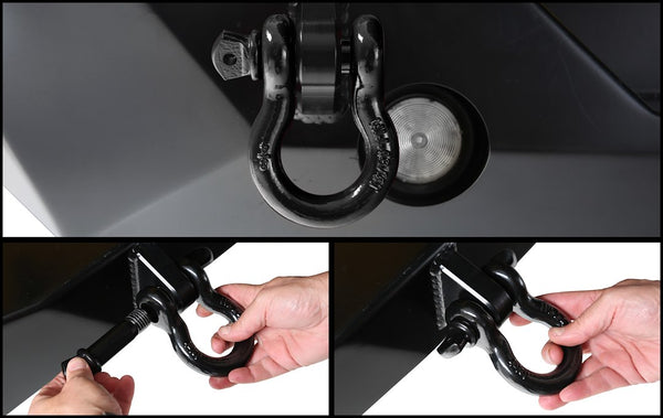 Overland Vehicle Systems D-Ring Shackle (MPN: 19019901)