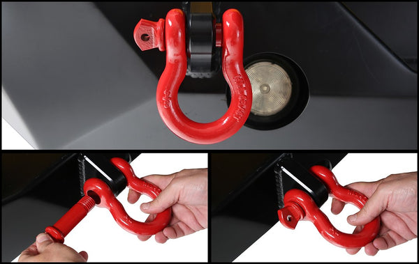 Overland Vehicle Systems D-Ring Shackle (MPN: 19019904)