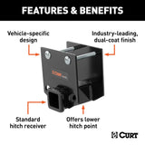 CURT Trailer Hitch Rear (MPN: 19100)