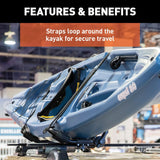 CURT Tie Down Strap Set (MPN: 19235)