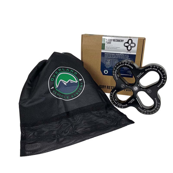 Overland Vehicle Systems Winch Snatch Block (MPN: 19250005)