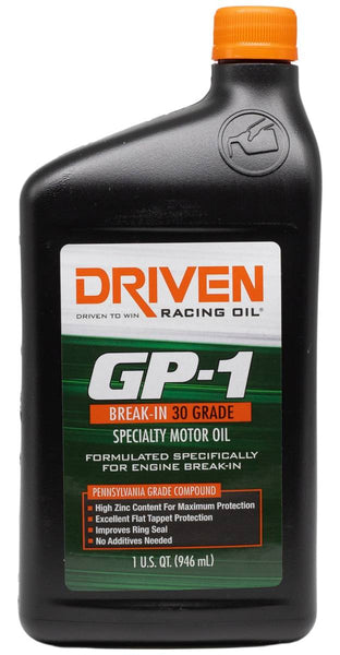 Driven Racing Oil Break-In Oil GP1 Series (MPN: 19336)