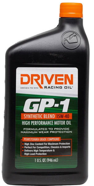 Driven Racing Oil GP1 Series Oil (MPN: 19406)