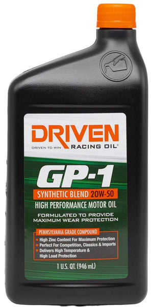 Driven Racing Oil GP1 Series Oil (MPN: 19506)