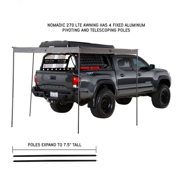 Overland Vehicle Systems Nomadic 270LTE Awning (MPN: 19689909)