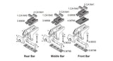 Rhino-Rack Roof Rack Mounting Kit (MPN: PLHS4)