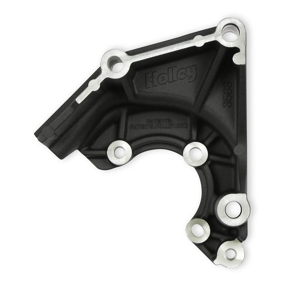 Holley Power Steering Pump Bracket (MPN: 20-165BK)