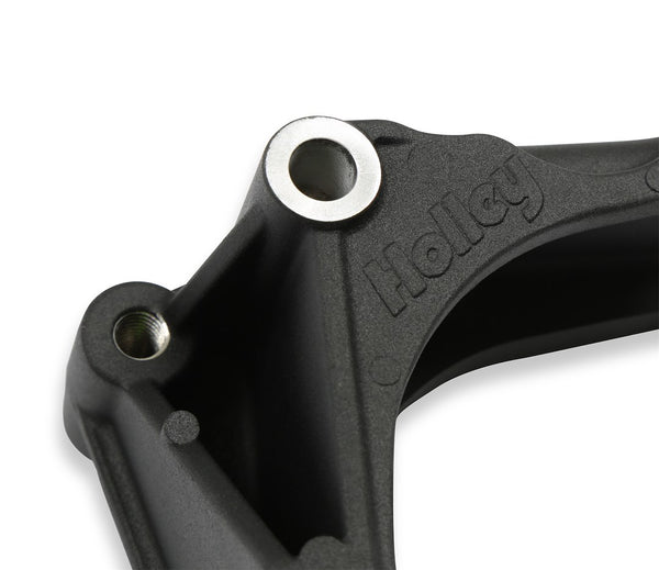 Holley Power Steering Pump Bracket (MPN: 20-166BK)