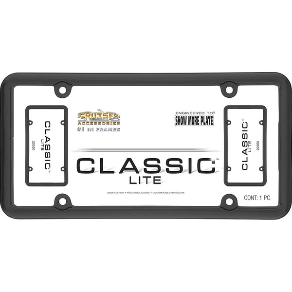 Cruiser License Plate Frame Classic Lite (MPN: 20050)