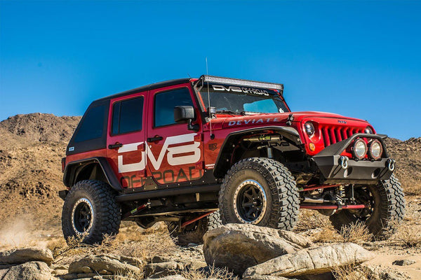 DV8 Offroad Flat Fenders (MPN: FENDB-02)