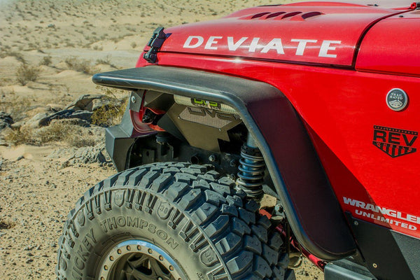 DV8 Offroad Flat Fenders (MPN: FENDB-02)