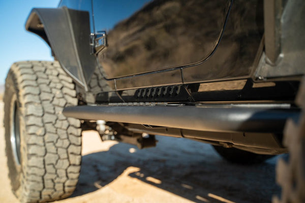 DV8 Offroad Round Tube Side Steps (MPN: SRJK-09)