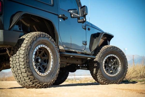 DV8 Offroad Round Tube Side Steps (MPN: SRJK-09)