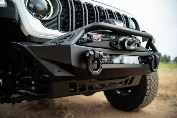 DV8 Offroad FS-1 Series Stubby Winch Bumper (MPN: FBJL-11)