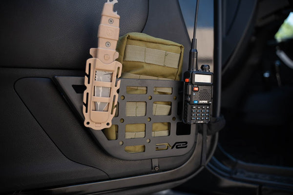 DV8 Offroad Slim Front Door Molle Pockets (MPN: MPJK-07)