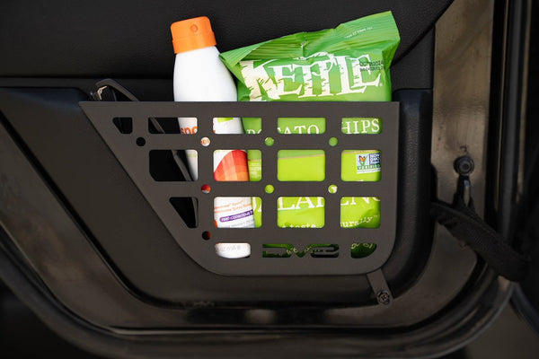 DV8 Offroad Slim Rear Door Molle Pockets (MPN: MPJK-08)