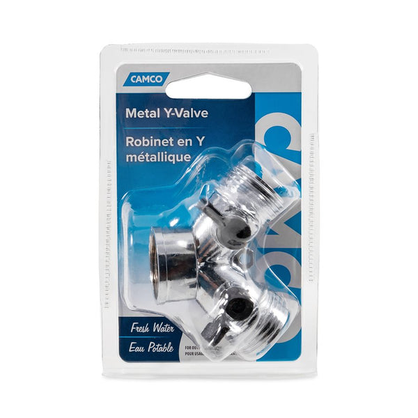 Camco Metal Fresh Water Hose Wye Valve (MPN: 20114)