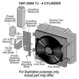 Derale Electric Cooling Fan Assembly (MPN: 20161)