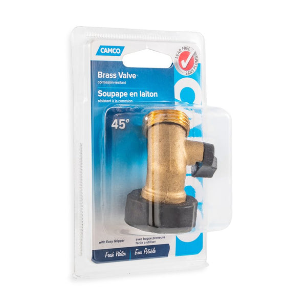 Camco Fresh Water Fill Hose Shut Off Valve (MPN: 20173)
