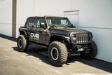 DV8 Offroad Round Tube Side Steps (MPN: SRJL-08)