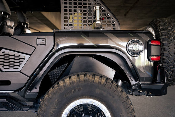 DV8 Offroad Slim Fender Flares (MPN: FDJL-07)